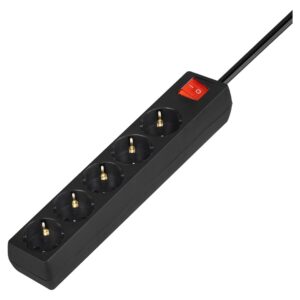 SAVIO LZ-15 Schuko maitinimo juosta, 5 lizdų, 5 m - Image 2