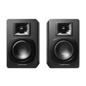 Audio-Technica AT-SP3X garso kolonėlė 2 krypčių Juoda Vielinis ir Bevielis 30 W