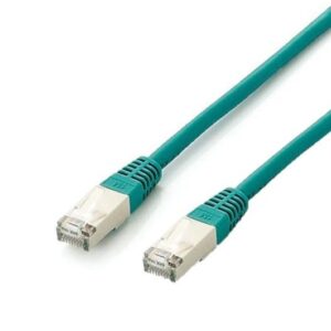 Equip 605648 tinklo kabelis Žalia 15 m Cat6a S/FTP (S-STP) - Image 1
