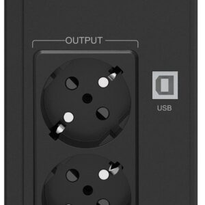 PowerWalker Basic VI 650 SB nepertraukiamo maitinimo resursai (UPS) „Line-Interactive“ 0,65 kVA 360 W 2 AC išvestis(ys / čių) - Image 3
