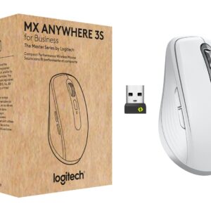 Logitech MX Anywhere 3S for Business kompiuterio pelė Biuras Dešinės rankos RD belaidis ryšys + „Bluetooth“ Lazeris 8000 DPI - Image 1