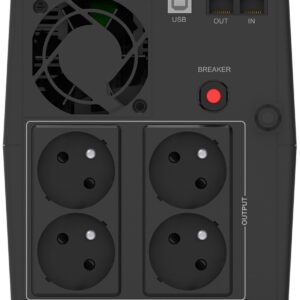 PowerWalker VI 1500 STL nepertraukiamo maitinimo resursai (UPS) „Line-Interactive“ 1500 VA 900 W 4 AC išvestis(ys / čių) - Image 3