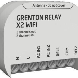 „Grenton“ relinio išėjimo modulis (2 išėjimai) / įleidžiamas / su „Wi-Fi“ - Image 1