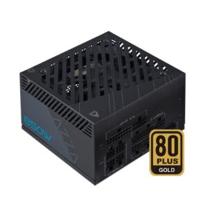 Azza PSAZ-850G maitinimo blokas 850 W 20+4 pin ATX ATX Juoda - Image 2