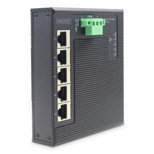 Digitus DN-651126 tinklo komutatorius Ne-valdomas Gigabit Ethernet (10/100/1000) Juoda - Image 1