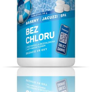 Acrylmed DEZACID VR OXY Tabletės vandens dezinfekcijai deguonimi 20 g 1 kg