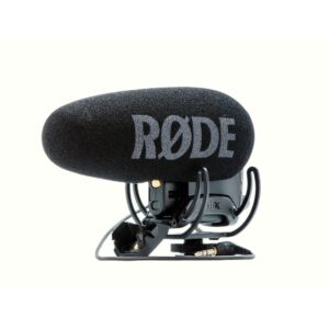 RØDE Videomic PRO + Juoda Skaitmeninis vaizdo kameros mikrofonas