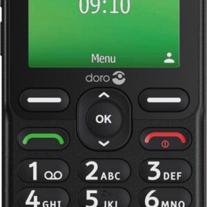 Doro Leva E10 6,1 cm (2.4") 118,9 g Juoda Telefonas vyresnio amžiaus žmonėms - Image 3