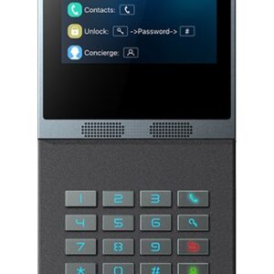 Fanvil i66 vaizdo telefonspynės sistema 2 MP 10,2 cm (4") Juoda, Pilka - Image 1