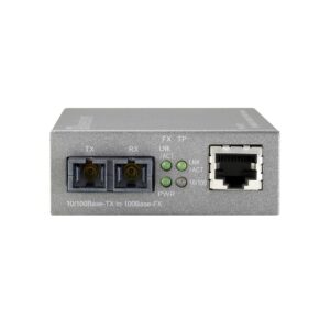 LevelOne FVS-3120 tinklo medijos keitiklis 100 Mbit/ai Vienas režimas Pilka - Image 2