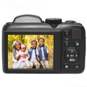 Kodak PIXPRO ASTRO ZOOM 1/2.3" Kompaktiškas fotoaparatas 16,35 MP BSI CMOS Juoda - Image 3