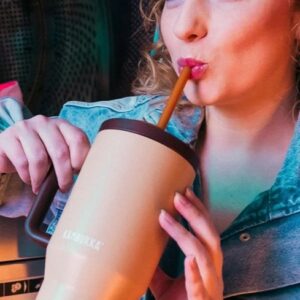 KAMBUKKA Rio Tumbler 950 ml Almond Dream termosinis puodelis - Image 3