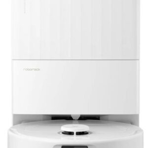 Roborock Qrevo PLUS 0,33 L Juoda, Balta