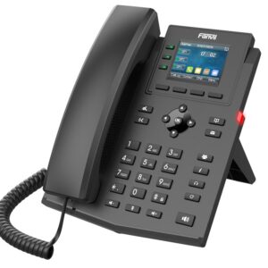 Fanvil X303-2 IP telefonas Juoda 4 linijos LCD - Image 2