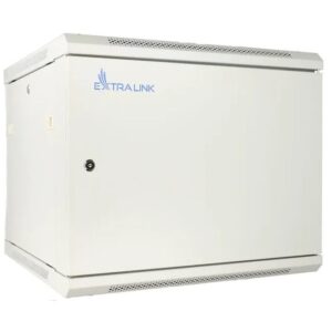 Extralink 12U 600x450 ASP pilkos spalvos sieninė spinta - Image 2