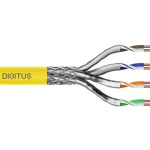 Digitus DK-1743-A-VH-1 tinklo kabelis Geltona 100 m Cat7a S/FTP (S-STP)