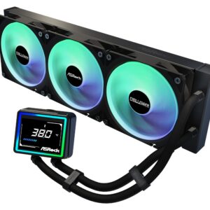 Asrock Challenger 360 Digital Procesorius Aušinimo skysčiu rinkinys 12 cm Juoda - Image 2