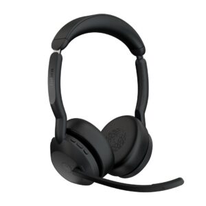 Jabra Evolve2 55 Laisvų rankų įranga Bevielis Su lankeliu Biuras / skambučių centras C tipo USB Bluetooth Juoda - Image 2