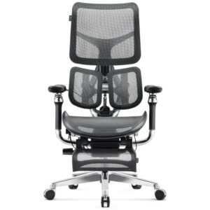 Ergonominė kėdė Diablo Chairs V-Kinetic juodos spalvos - Image 2