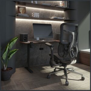 Ergonominė kėdė Diablo Chairs V-Kinetic juodos spalvos - Image 6