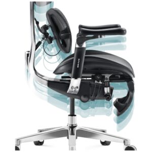 Ergonominė kėdė Diablo Chairs V-Kinetic juodos spalvos - Image 8