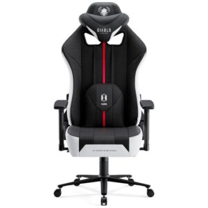 Žaidimų kėdė Diablo Chairs X-Player 2.0 Normal Size baltos spalvos-juodos spalvos - Image 2