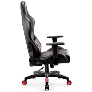 Žaidimų kėdė Diablo Chairs X-One 2.0 King Size juodos spalvos-raudonos spalvos - Image 5