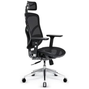 Ergonominė kėdė Diablo Chairs V-Basic juodos spalvos - Image 2