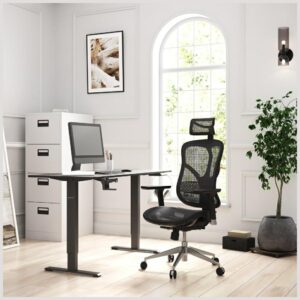 Ergonominė kėdė Diablo Chairs V-Basic juodos spalvos - Image 9