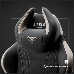Žaidimų kėdė Diablo Chairs X-Horn 2.0 Normal Size juodos spalvos/camel - Image 10