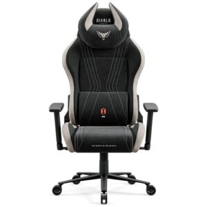 Žaidimų kėdė Diablo Chairs X-Horn 2.0 Normal Size juodos spalvos/camel