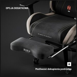 Žaidimų kėdė Diablo Chairs X-Horn 2.0 Normal Size juodos spalvos/camel - Image 9