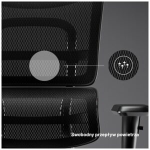 Ergonomic armchair Diablo Chairs V-Master juodos spalvos - Image 8