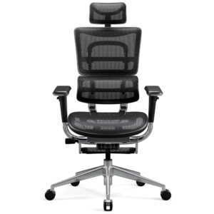 Ergonomic armchair Diablo Chairs V-Master juodos spalvos