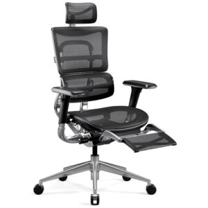 Ergonomic armchair Diablo Chairs V-Master juodos spalvos - Image 3