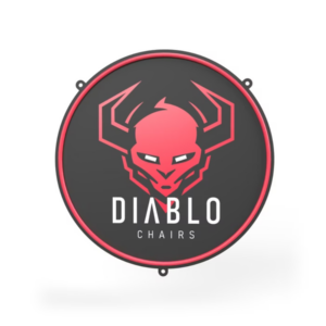 Diablo LED Neon sieninis žibintas žaidimų kambariui - Image 1