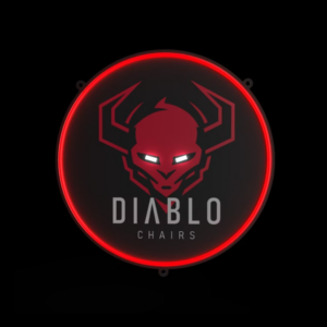 Diablo LED Neon sieninis žibintas žaidimų kambariui - Image 2