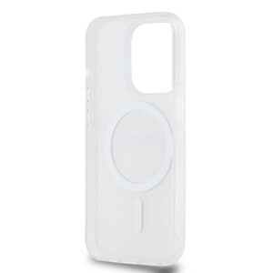DKNY DKHMP13XHRHSEP Apple iPhone 13 Pro Max 6.7 inch rožinės spalvos kietas dėklas IML Mono & Stripe MagSafe - Image 7