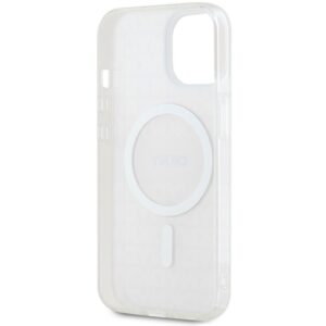 DKNY DKHMP14SHRHSEP Apple iPhone 14 15 13 6.1 inch rožinės spalvos kietas dėklas IML Mono & Stripe MagSafe - Image 7