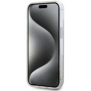 DKNY DKHMP15SHRHSEP Apple iPhone 15   14   13 6.1 inch rožinės spalvos kietas dėklas IML Mono & Stripe MagSafe - Image 5