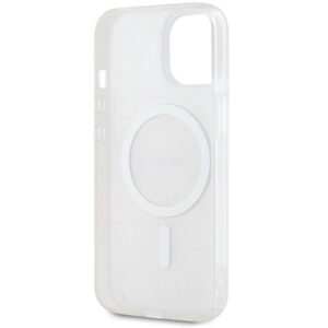 DKNY DKHMP15SHRHSEP Apple iPhone 15   14   13 6.1 inch rožinės spalvos kietas dėklas IML Mono & Stripe MagSafe - Image 7