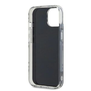 DKNY DKHCP15SHDLCEK Apple iPhone 15 14 13 6.1 inch juodos spalvos kietas dėklas IML Checkered Mono Pattern - Image 7