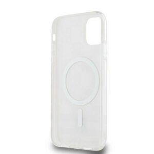 DKNY DKHMN61HCPTSP Apple iPhone 11 Xr 6.1 inch rožinės spalvos kietas dėklas IML Checkered Mono Pattern & Printed Stripe - Image 7