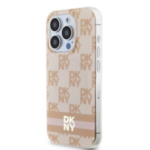 DKNY DKHMP13LHCPTSP Apple iPhone 13 Pro 13 6.1 inch rožinės spalvos kietas dėklas IML Checkered Mono Pattern & Printed S - Image 2