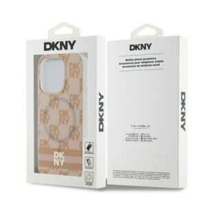 DKNY DKHMP13LHCPTSP Apple iPhone 13 Pro 13 6.1 inch rožinės spalvos kietas dėklas IML Checkered Mono Pattern & Printed S - Image 8