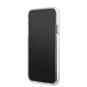 DKNY DKHMN61HCPTSE Apple iPhone 11   Xr 6.1 inch beige kietas dėklas IML Checkered Mono Pattern & Printed Strip - Image 5