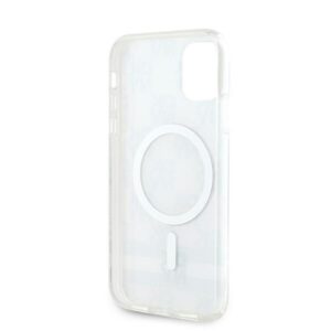 DKNY DKHMN61HCPTSE Apple iPhone 11   Xr 6.1 inch beige kietas dėklas IML Checkered Mono Pattern & Printed Strip - Image 7