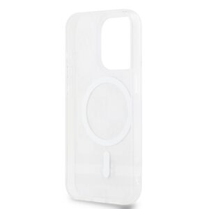 DKNY DKHMP14LHCPTSE Apple iPhone 14 Pro 6.1 inch beige kietas dėklas IML Checkered Mono Pattern & Printed Strip - Image 7