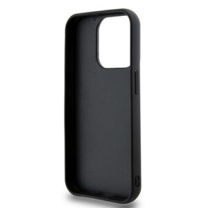 DKNY DKHCP15X3DRPWK Apple iPhone 15 Pro Max 6.7" juodos spalvos kietas dėklas 3D Rubber Repeat Pattern - Image 7