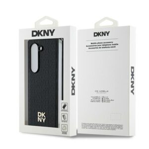 DKNY DKHMZFD6PSHRPSK Z Fold6 F956 juodos spalvos Repeat Pattern Stack Logo - Image 7